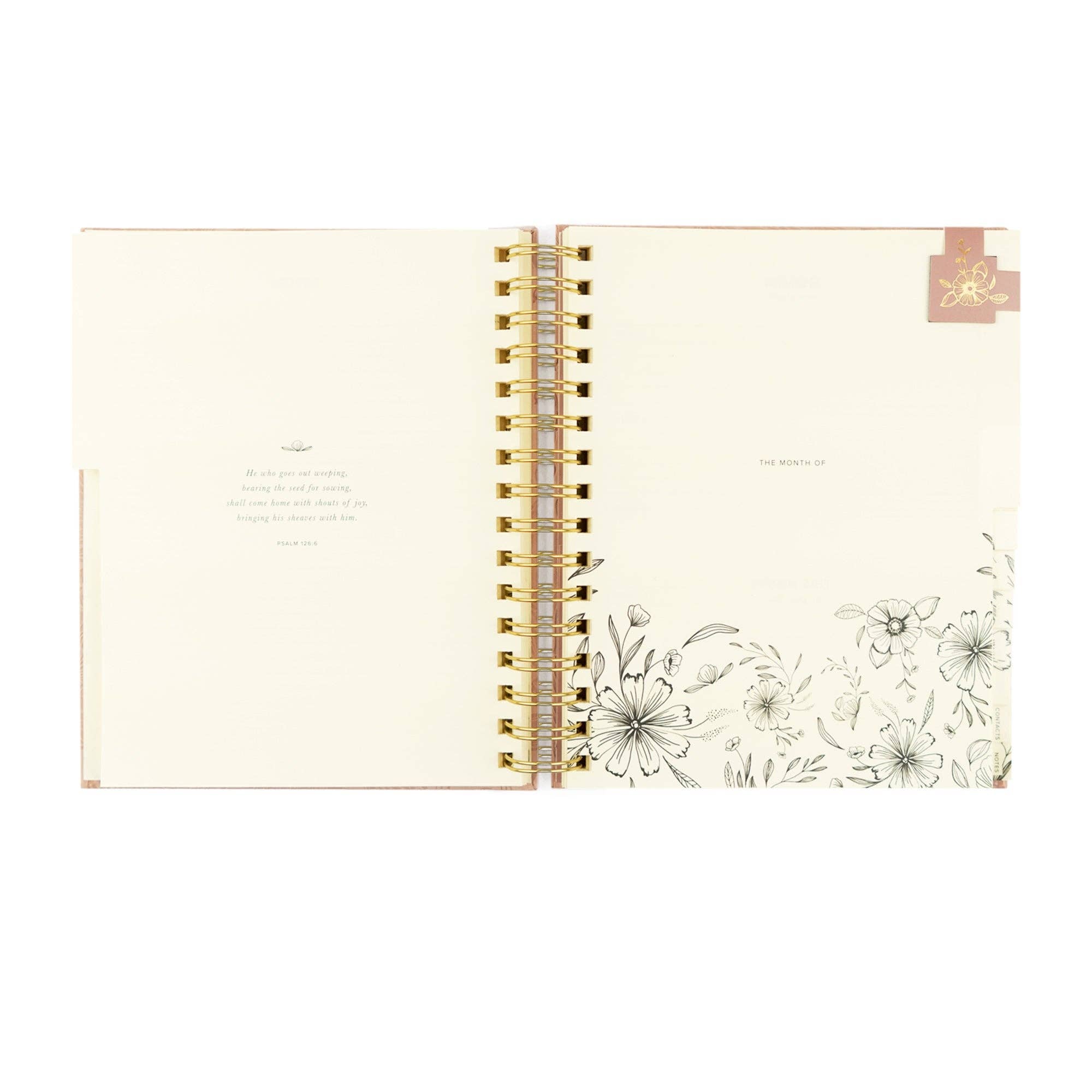 Hosanna Revival - Wholesale Planner - 12-Month Undated Planner: Sonora Design, Spiral6