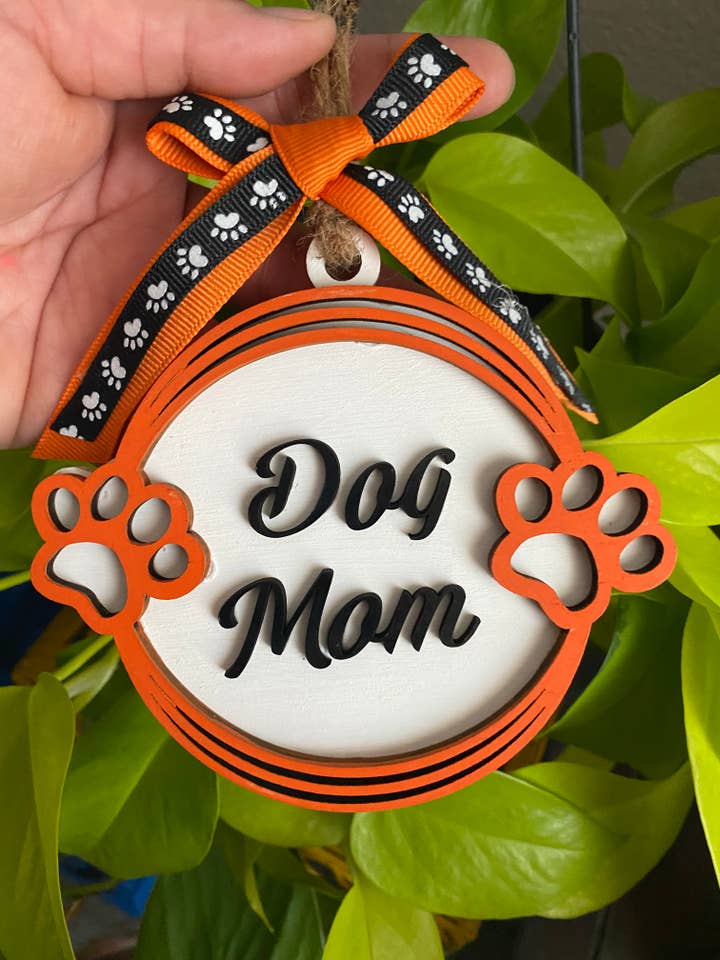 Dog Mama Car Charm for wholesale by Estrellita Designs