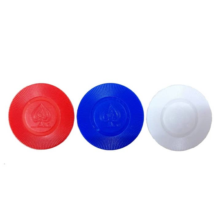 Cardshouse - Wholesale Card Game - Revolving Poker Chip Rack With Handle, 200 x Chips, 2 Decks8