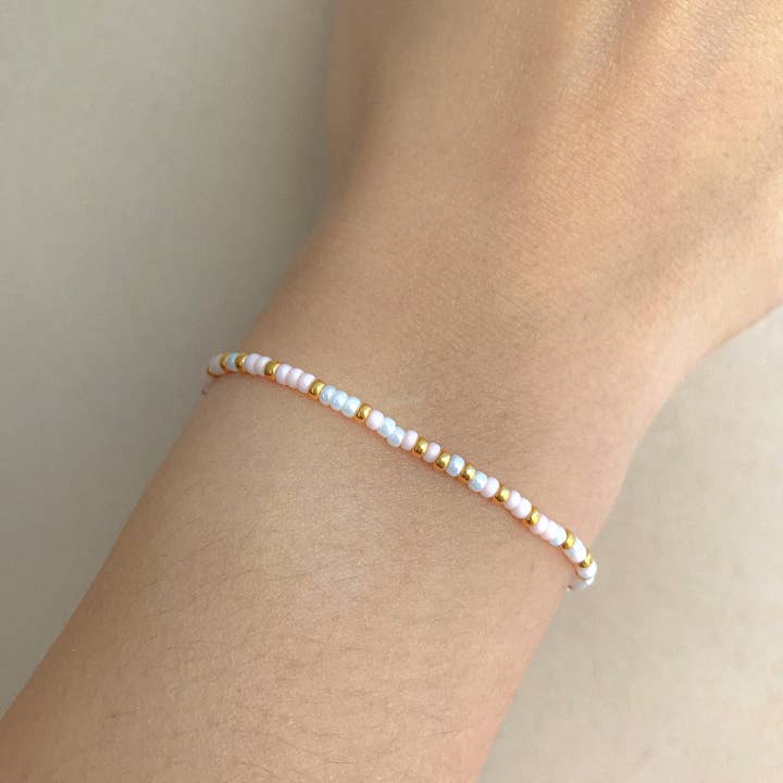 Seedy Beady Bracelets - Wholesale Beaded Bracelet - Radiate Positivity Morse Code Bracelet1