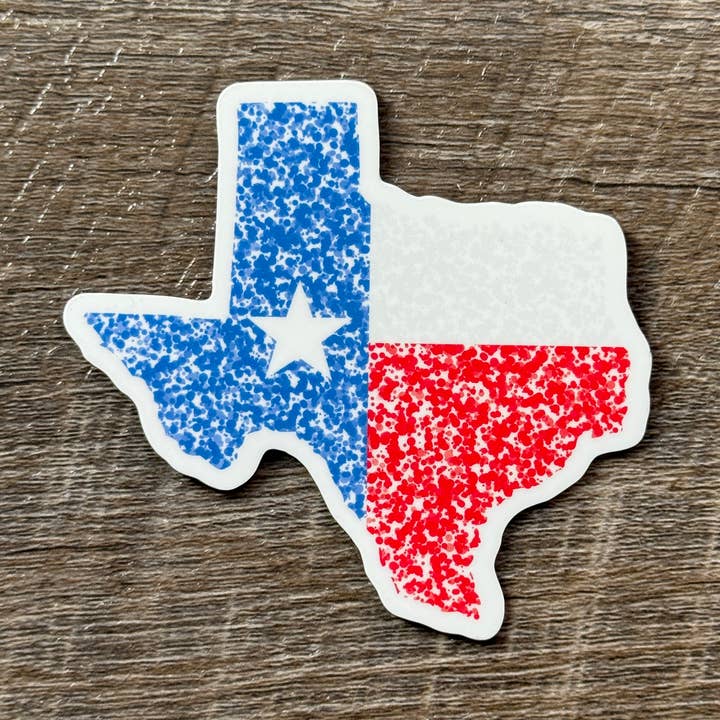 Dotted Texas Magnet for wholesale by blonde birdie