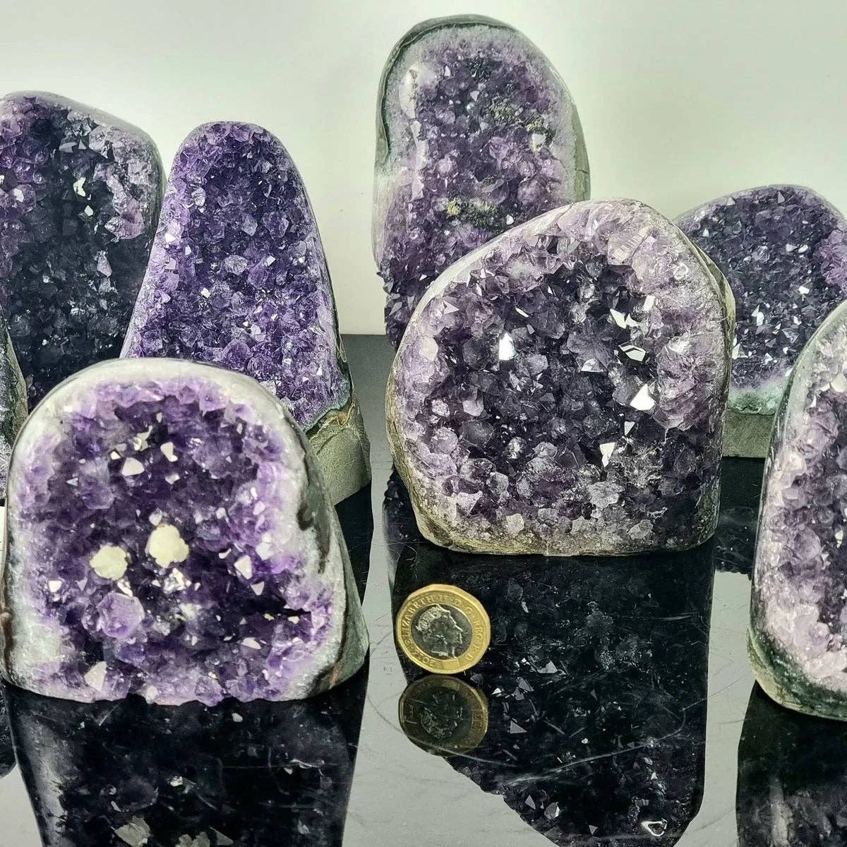 Distinction Crystals - Wholesale Spiritual Stone/Crystal - Uruguayan Polished Amethyst Geode A 601-750g3