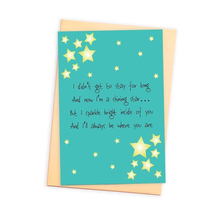 Bereaved Parent Card | Sympathy Card With Thoughtful Message for wholesale by size3art