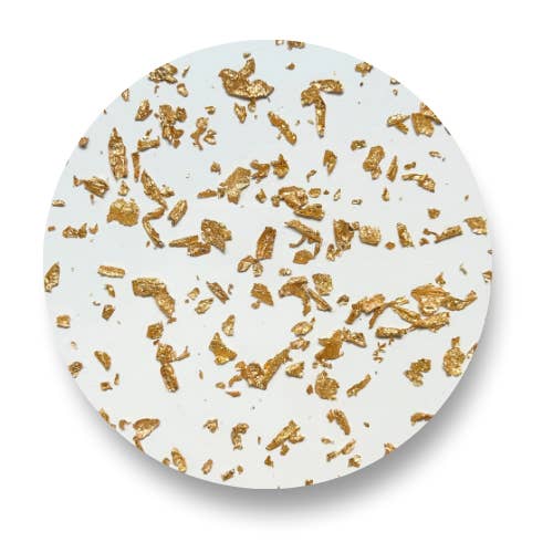 Acrilico colato a scaglie d'oro 1/8" Golden Hour per la vendita all'ingrosso da parte di simply Too Shabby