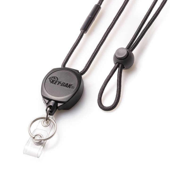 SIDEKICK® Twist-Free Breakaway Lanyard Badge Holder and Retr for wholesale by Key-Bak
