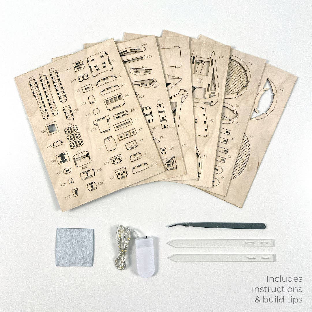 Tiny Treehouses - Wholesale DIY Craft Kit - Horizons Edge3