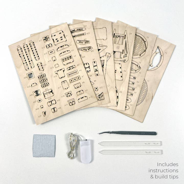 Tiny Treehouses - Wholesale DIY Craft Kit - Horizons Edge3