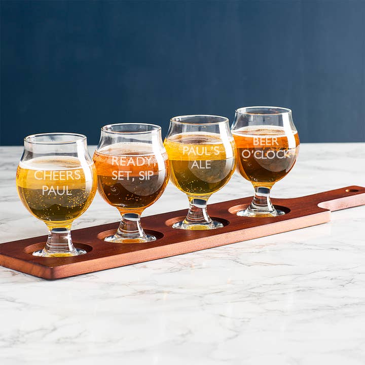 Personalisierbares Craft Beer Flug für den Großhandel von Becky Broome