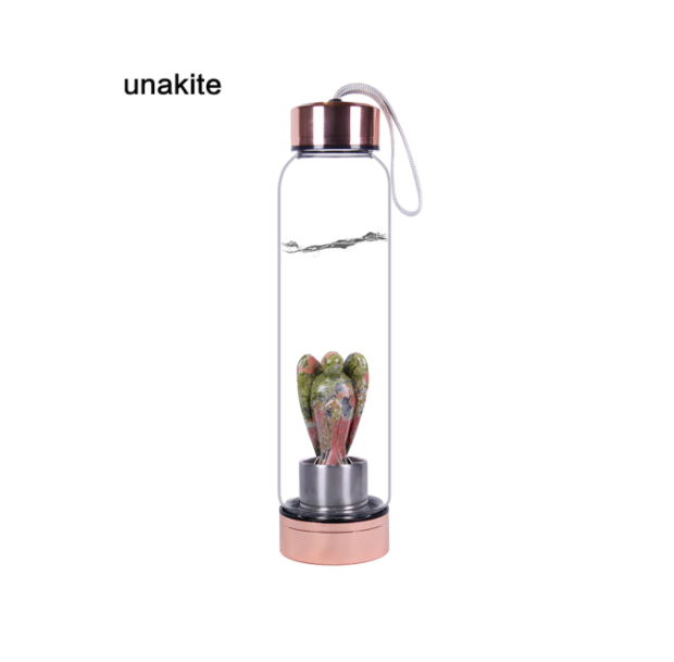 Crystolver (We Cover All Import Fees) – wholesale Water bottle – Angel Crystal Glass Water Bottle8