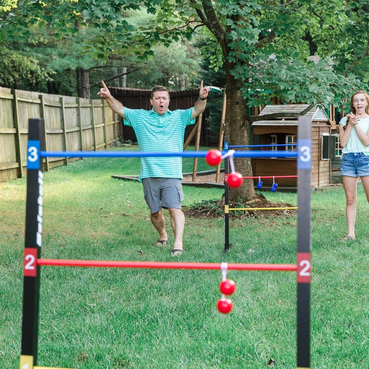 Bolaball – wholesale Sportspel - Barn och baby – Bolaball trä stege Golf spel1