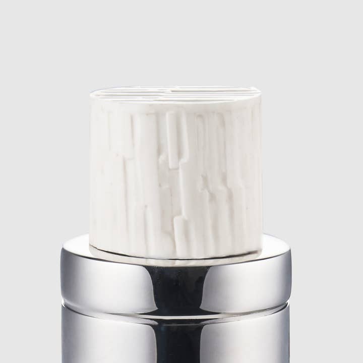 Mary Jurek Design Inc - Wholesale Cocktail Shaker - Tundra Cocktail Shaker w/White Resin2