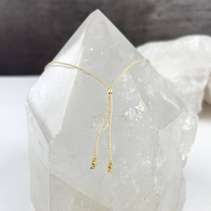 Rock Paradise - Wholesale Pendant/charm necklace - Worry Stone Necklace on Cord - Crystal Thumb Stone - Adjusta11