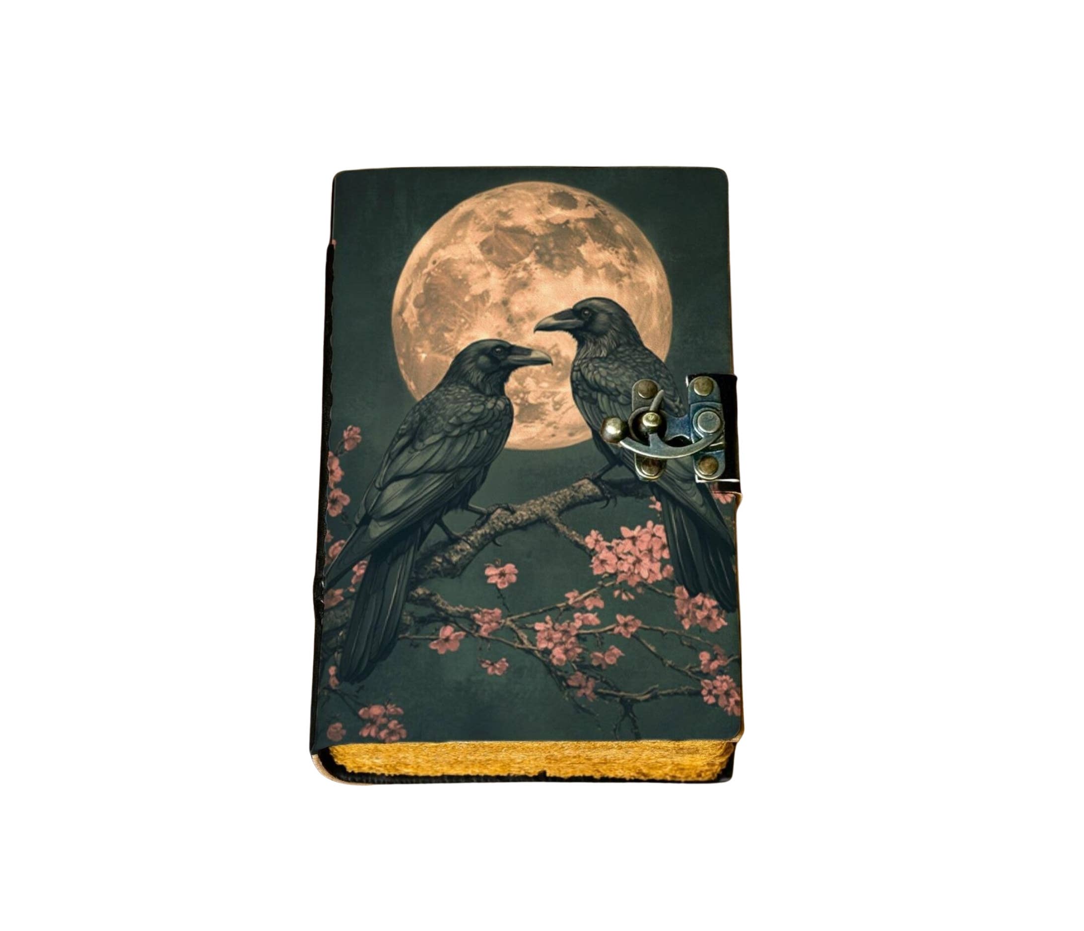 Billion Brothers - Wholesale Journal/Diary - Original Raven Leather Journal Gothic Grimoire Tarot Book3