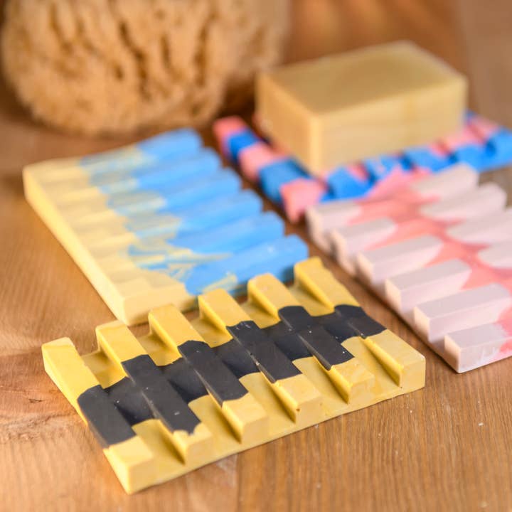 Savonnerie de la Buèges - Wholesale Bath Soap Dish - Multicolor handmade soap holder5