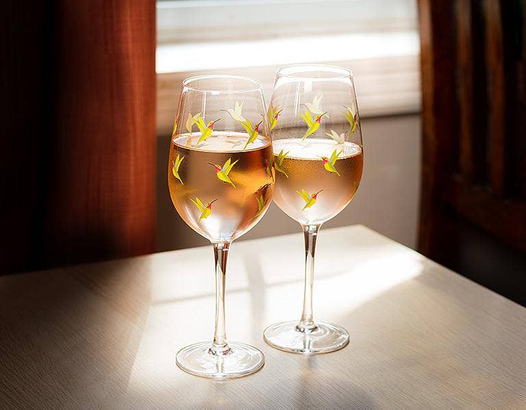 Abbott - Wholesale Wine Glass - Hummingbird Wine Glass (14oz)4
