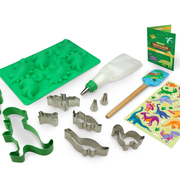 Handstand Kitchen - Wholesale Toy Set - Kids - Dinosaur Ultimate Baking Party Set