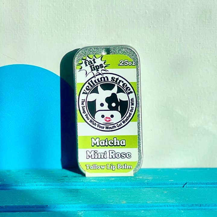 Vellum Street - Wholesale Lip Balm - .25 oz Tallow Lip Balms