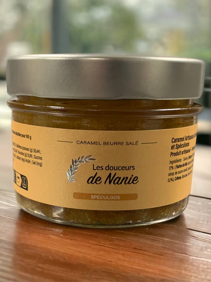 Speculoos salted butter caramel for wholesale by Temple Gourmand