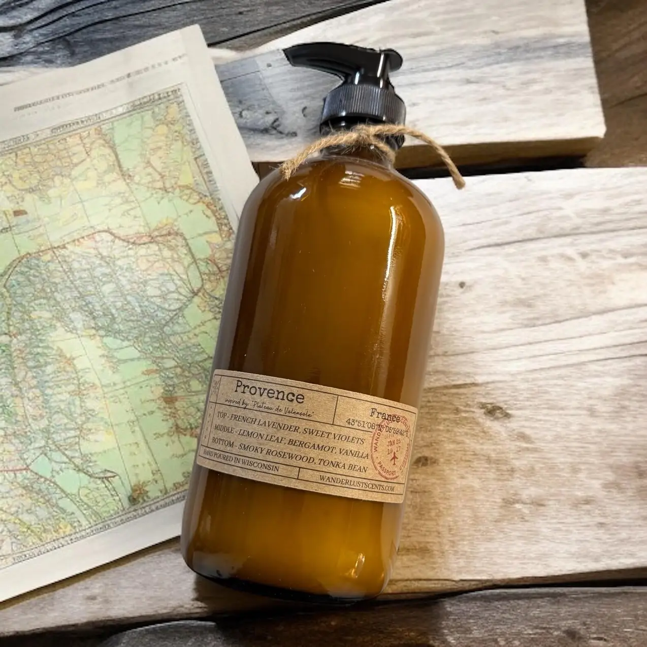 Wanderlust Scents - Wholesale Hand Soap/Wash - Creamy Body Wash by Wanderlust Scents2