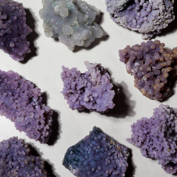 Natures Artifacts Inc - Vente Pierre et cristal de spiritualité - Agate raisin naturelle (grande taille)5