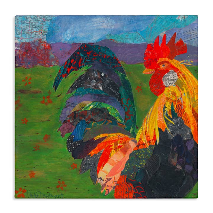Stupell Industries - Wholesale Wall Sign - Expressive Farm Rooster - Unframed Wall Art5