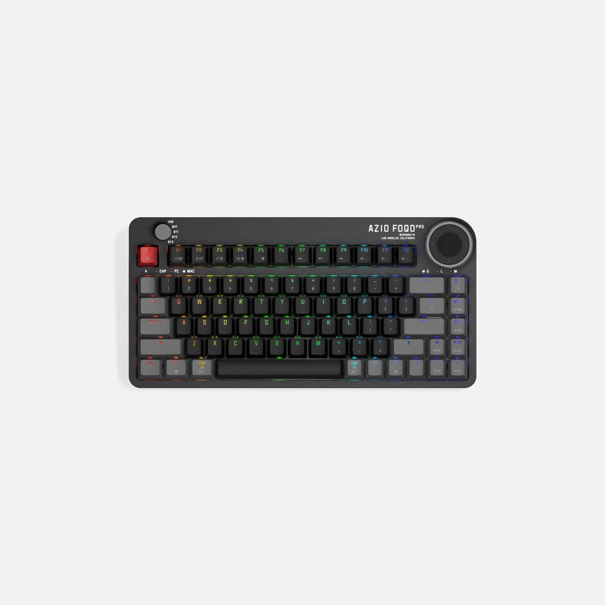 Azio - Wholesale Keyboard - FOQO Pro Wireless Hot-Swappable Keyboard11