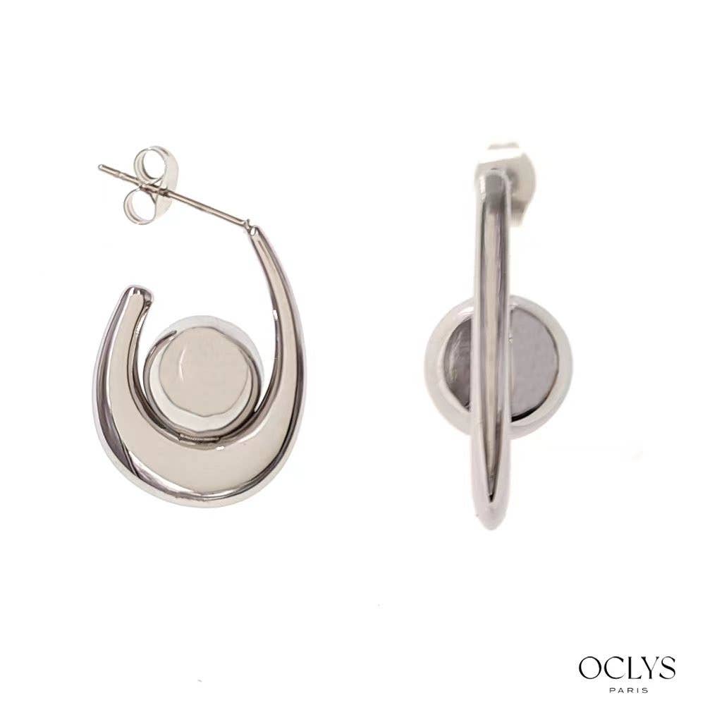 Oclys - Wholesale Dangle Earrings - Isis stainless steel ball drop earrings1