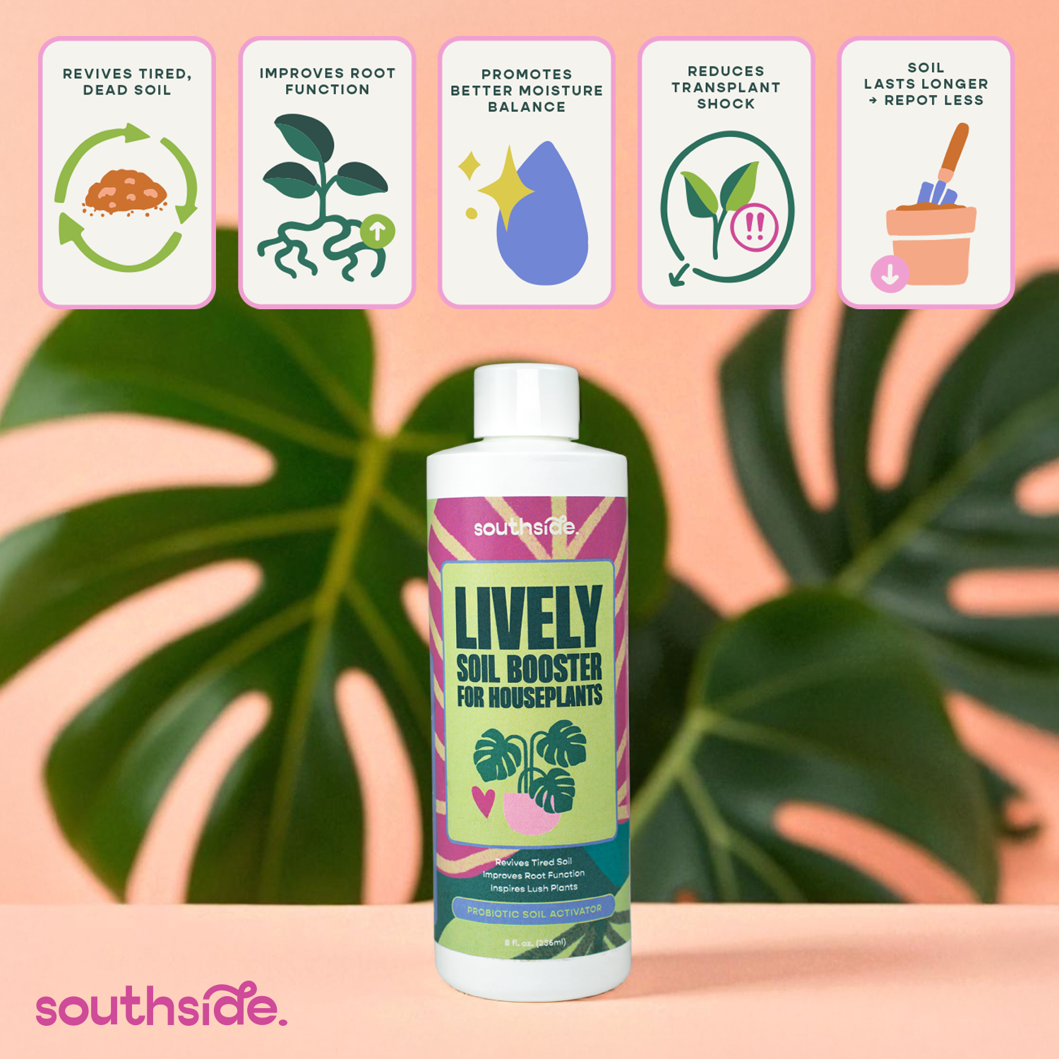 Southside. - Wholesale Fertilizer - Lively Soil Booster for Houseplants3