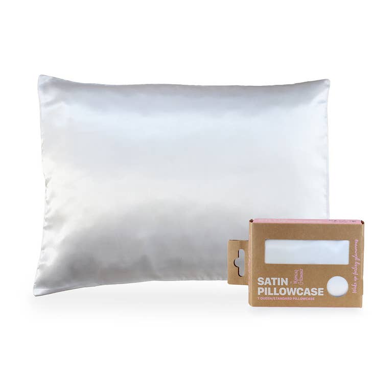 Wholesale ECO FRIENDLY Pkgd Single SATIN PILLOWCASE Standard