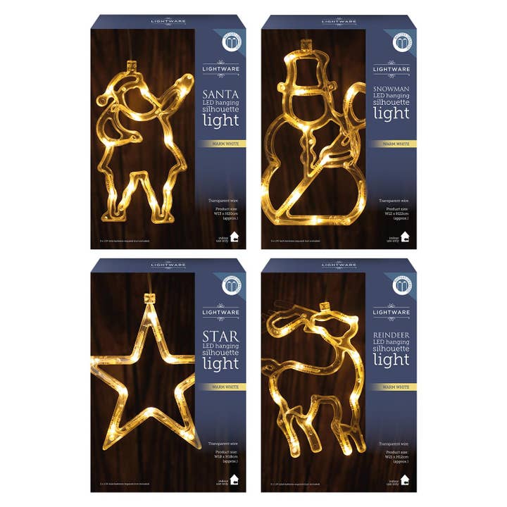 Daniel James - Wholesale Christmas Decoration - Assorted Christmas Hanging Window Lights – Battery Operated1