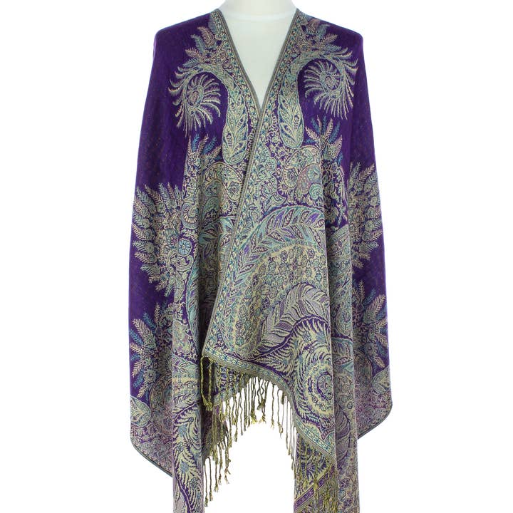 Original USA - Wholesale Scarf - Women's - Pashmina Floral2