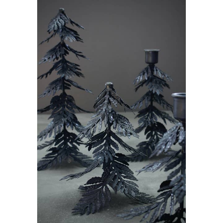 Nordstjerne North America – wholesale Candle holder – Nostalgia Christmas Tree Candleholder - Black (Box of 4)1