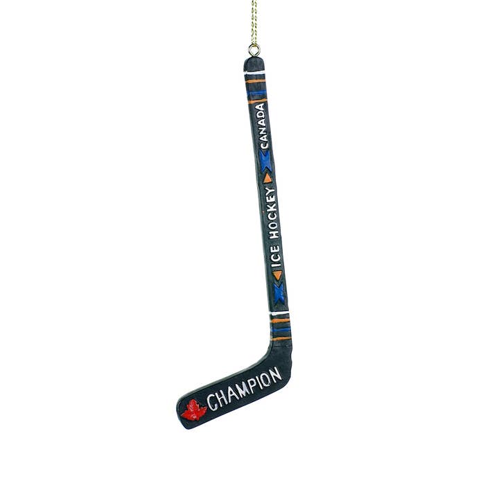 Christmas Tradition - Wholesale Ornament - 6" Canada Hockey Stick Ornament