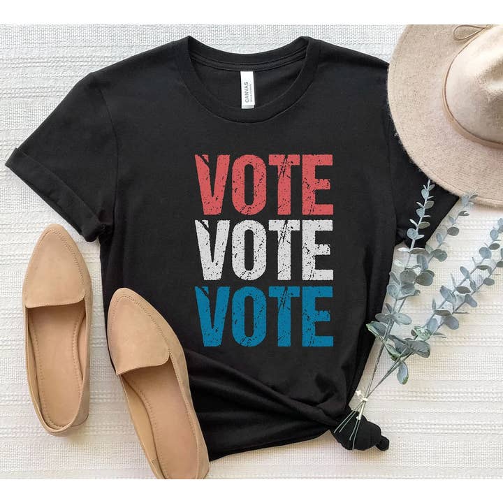 Vote Vote Vote Shirt, Election Shirt for wholesale by Eleven Fashion