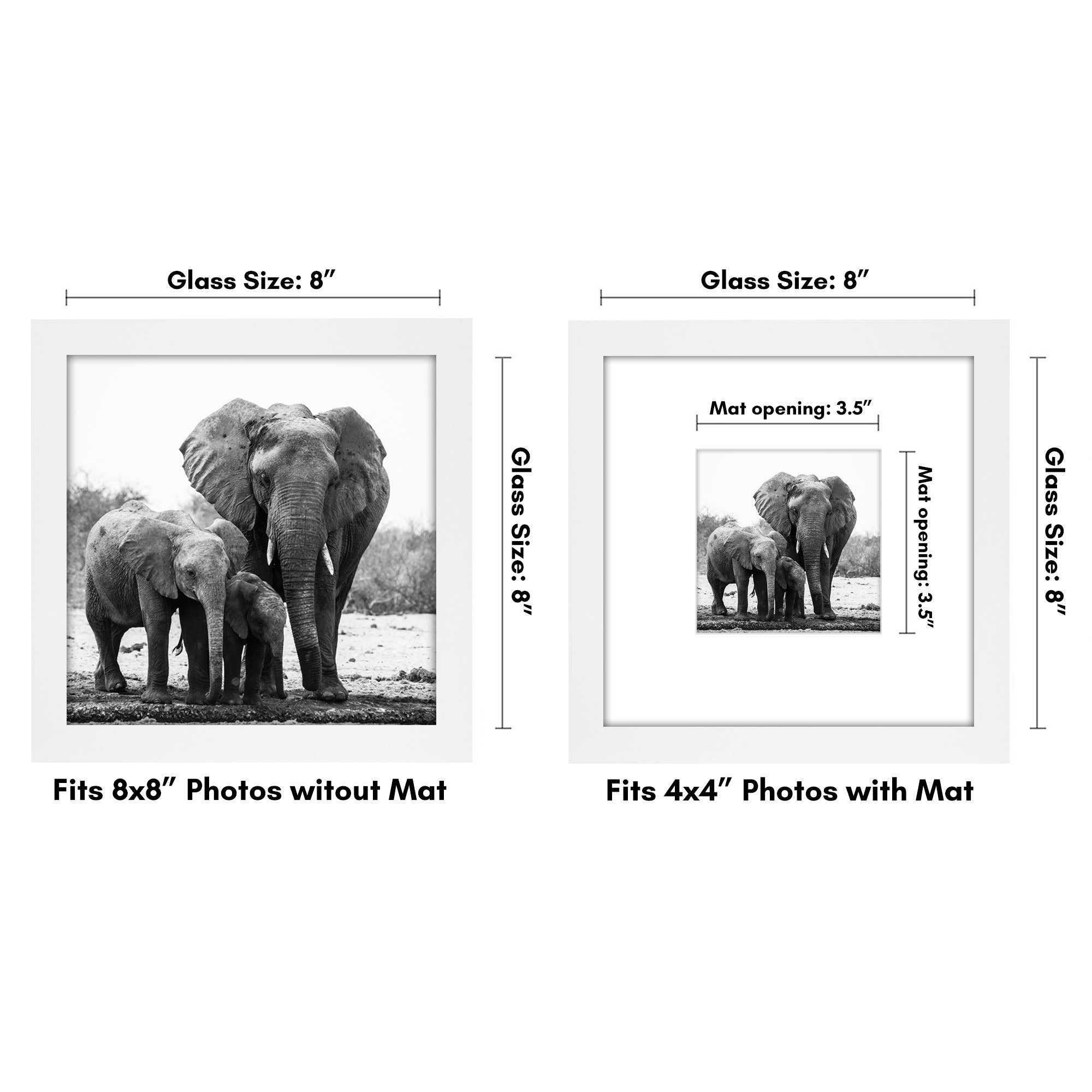 Americanflat - Wholesale Picture Frame - Americanflat Picture Frame with Mat Standard Molding4