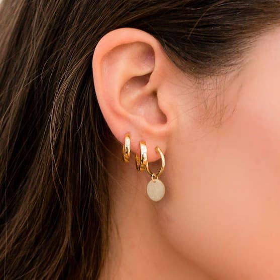 fyb jewelry - Vente Créoles - CHLOE HUGGIE DORÉ1