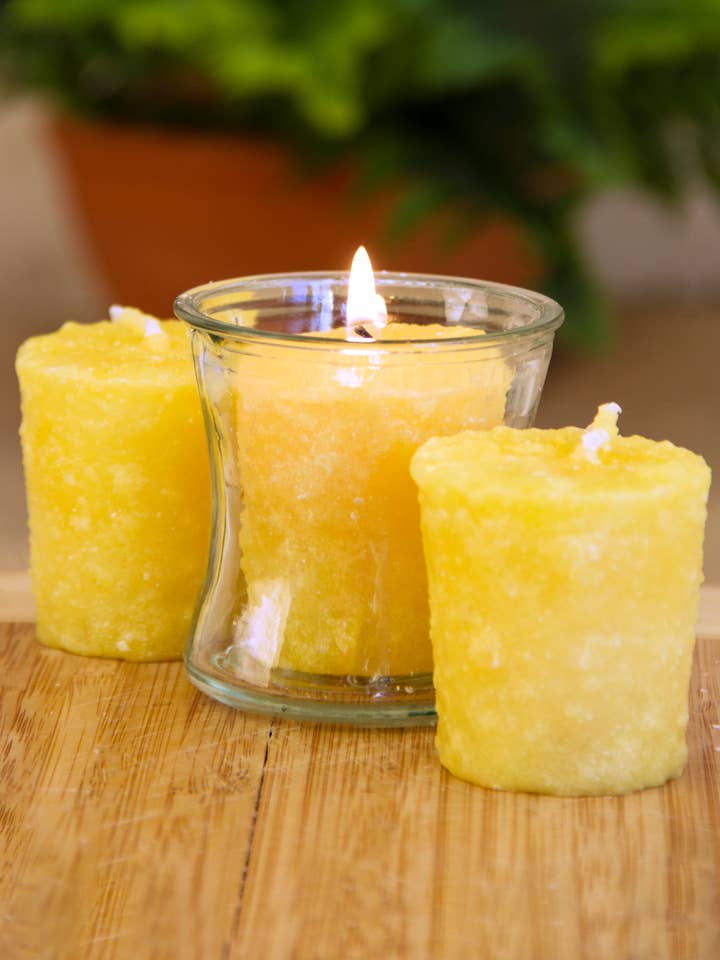 Butter Rum 3 Pack Votive Wholesale for wholesale by Warm Glow Candle Company