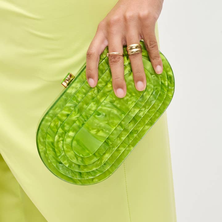 Urban Expressions - Wholesale Clutch Bag - Women's - Jimberly Acrylic Evening Bag