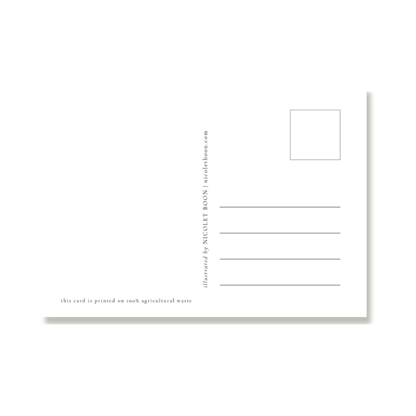 Nicolet Boon - Vendita all'ingrosso Biglietti di auguri generici - Cartolina A6 "Sogno di Settembre"1