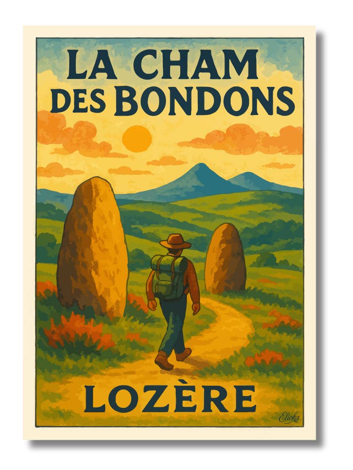 Display "La Cham des Bondons" for wholesale by ELIOKA