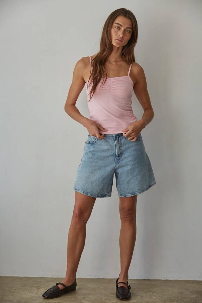 By Together - Wholesale Camisole - Women's - L8502 | Knit Cotton Spandex Jersey V-Neck Cami Top12