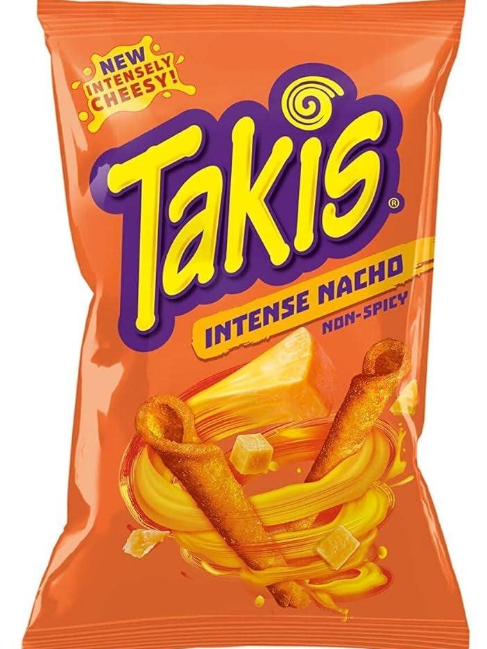 TAKIS INTENSE NACHO 100 GR. for engroshandel hos Willy be Smart
