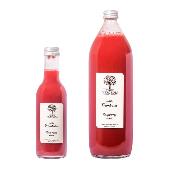 Raspberry Nectar - Emile Vergeois - Glass Bottle for wholesale by Apricot & Honey Gourmet