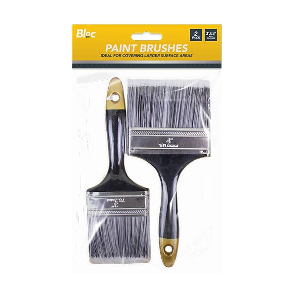 24 x Twin Pack Large Paint Brushes - Wholesale Carton for wholesale by LMT-UK