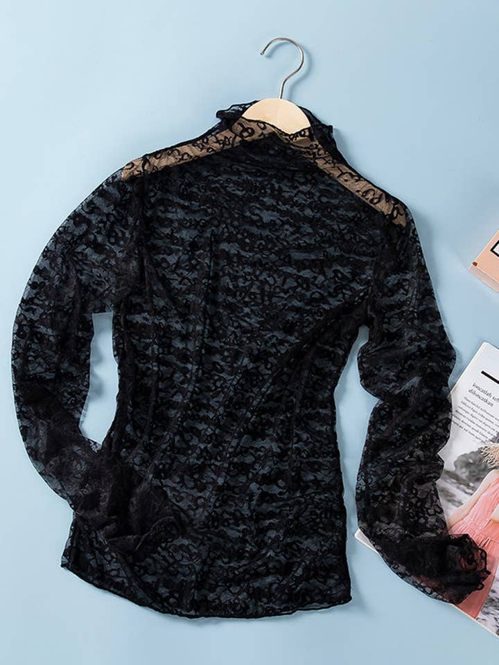 safistyle - Wholesale Blouse - Women's - Sheer Sun Protection Top1