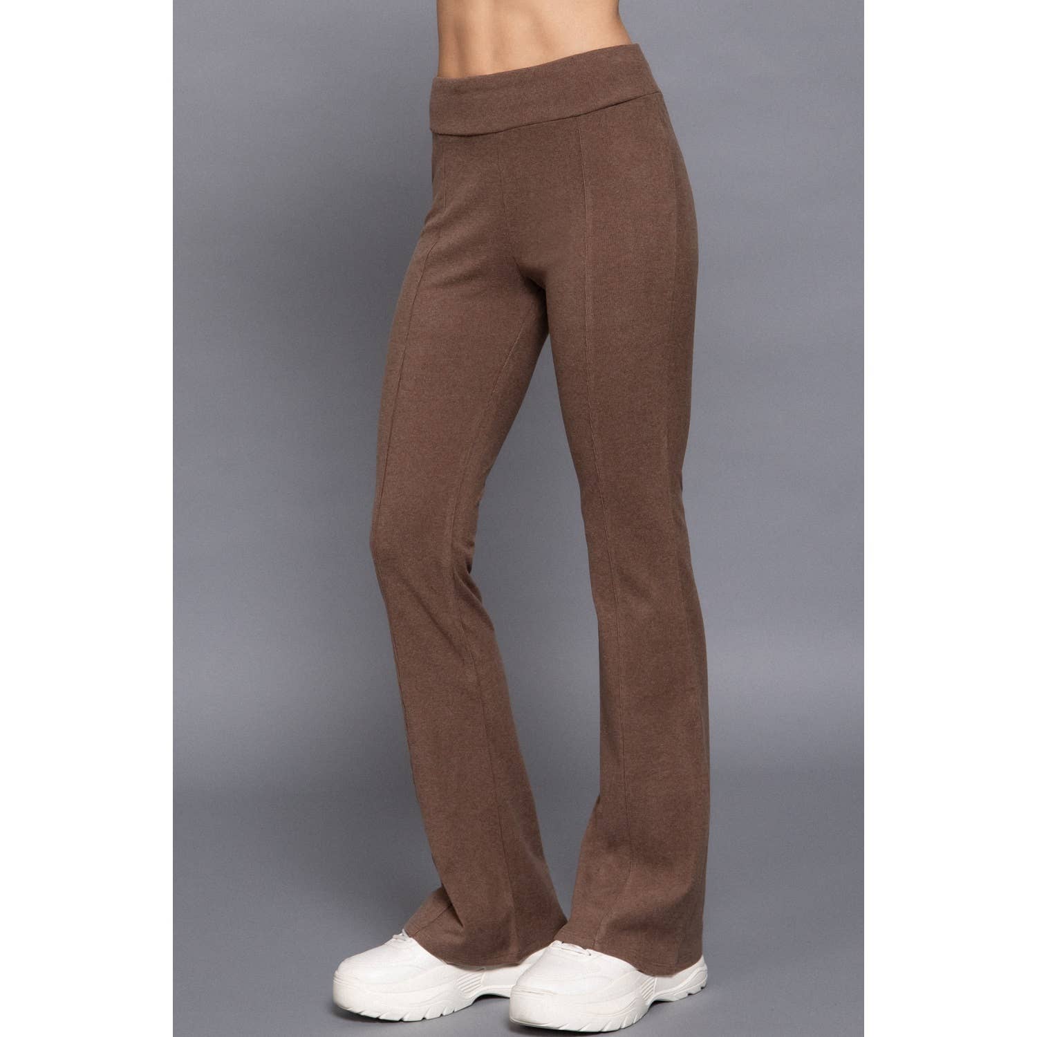 Style Up - Wholesale Lounge Set - Women's - Two Piece Crop Top Flare Pants Set5