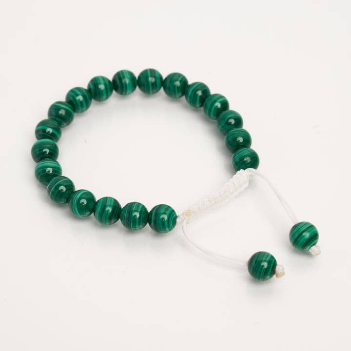 Malachite Bracelet for wholesale by Open Heart Warrior