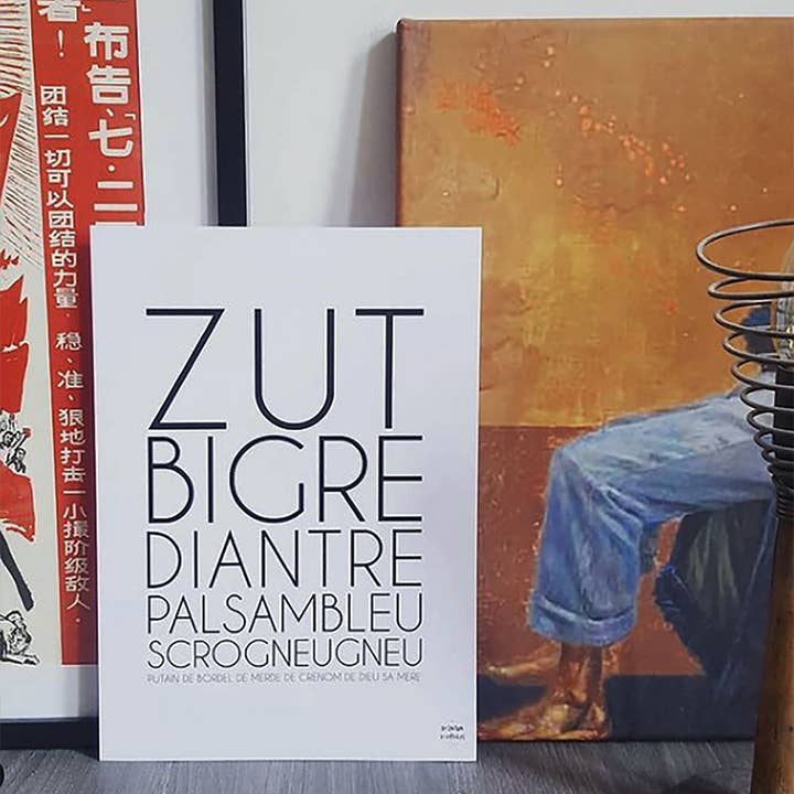 A4 Poster Zut home decor for wholesale by Ranafout