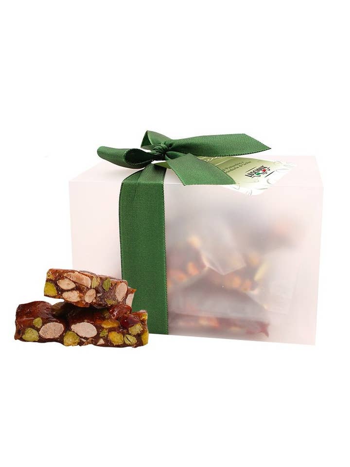 Chunks of Crunchy Pistachio and Almond | 200g for wholesale by LUSCIOUX - OMNIA GROUP SRL