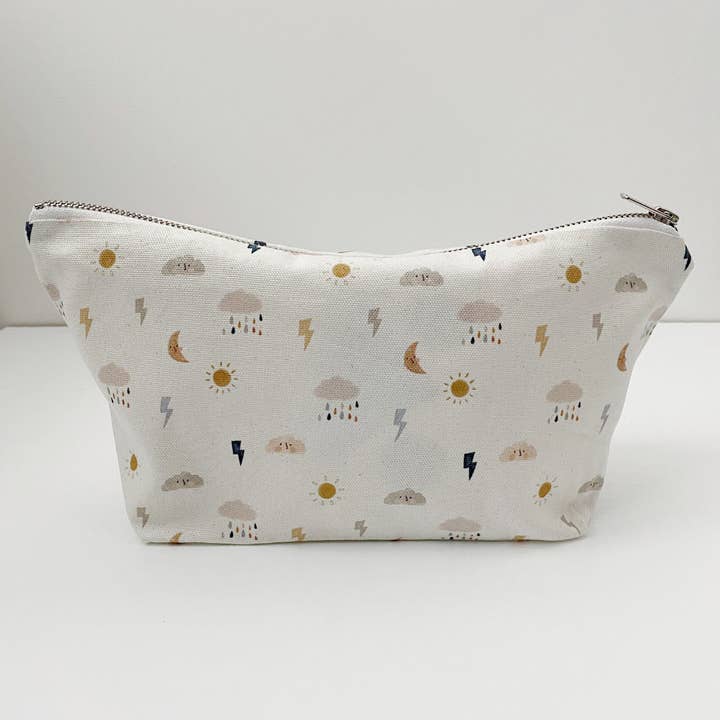 Bobbin and Bumble - Baby Changing Mats - Wholesale Diaper Bag - Baby - Nappy Organiser Bag | Weather Print | Baby Travel Pouch